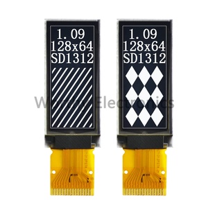 Çözünürlük 128128yüksek parlak beyaz ışık LCD ekran ssdsürücü SSD1312 1.09 inç OLED ekran SPI arayüzü - Product Image 5