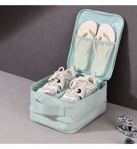Wholesale Organizer Shoe Set <b>Bag</b> Waterproof <b>Storage</b> Shoe <b>Bag</b> With <b>Zipper</b> Portable Lager Capacity Shoes Dust <b>Bags</b> for Travel - Product Image 5