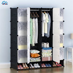 Hộp Đựng Đồ Tủ Quần Áo Bằng Nhựa 6 + 1 Hình Khối Tủ Quần Áo Di Động - Product Image 3