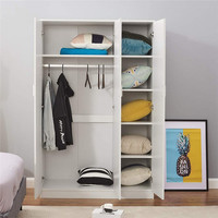 Dessin animé indien mobile haute dormeur femmes rose rack almirah 3 drowers animal chambre armoire