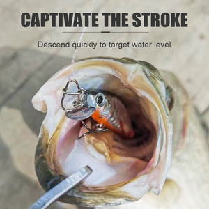 LUSHAZER Afundando Minnow Isca De Pesca 2.6g 6.2g Pesca Hard Lures Wobbler Hard <span class=keywords><strong>Lure</strong></span> Bass Pike Peche Isca Isca Artificial Tackle - Product Image 3