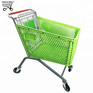 Kruidenier Duitse Stijl Duurzaam Plastic Supermarkt Winkelen Trolley - Product Image 1