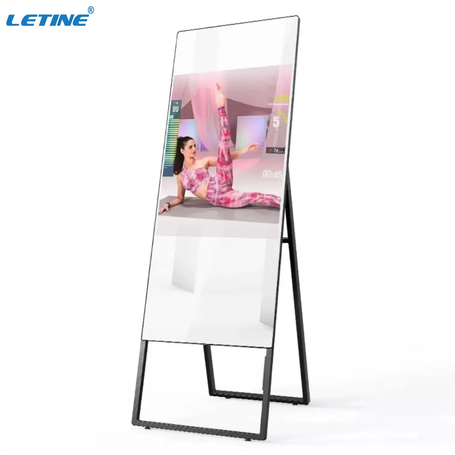 Ayna su marka Shenzhen reklam makinesi dikey reklam makinesi hareket dijital oynatıcı
