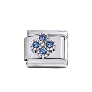 Modular Flower Charm Bracelet Set Crystal Rhinestone DIY Jewelry Women's Gift Zinc Alloy Claw Setting Yiwu Origin - Product Image 5