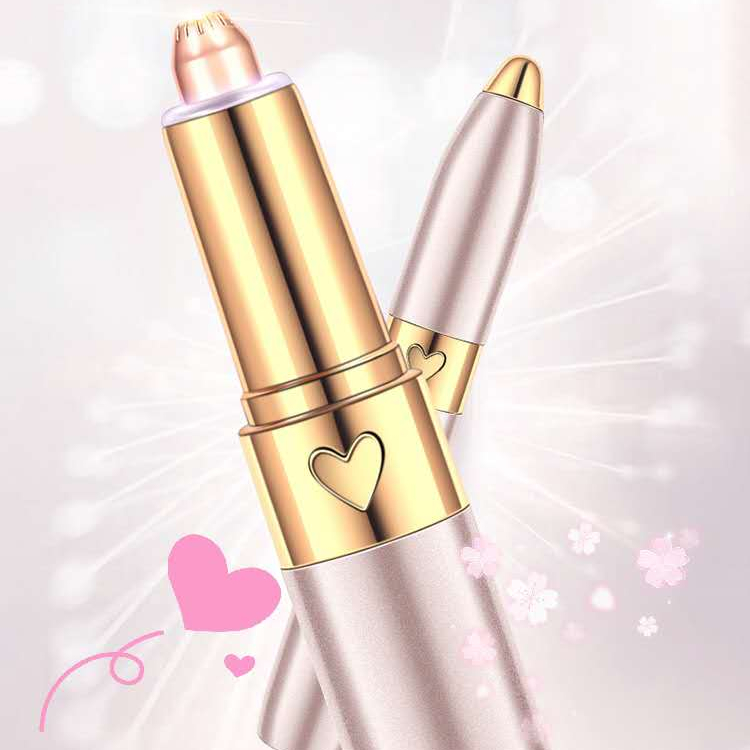 2021 год, безболезненная Женская перезаряжаемая мини-бритва для бровей, СВЕТОДИОДНЫЙ Электрический триммер для бровей