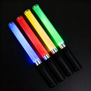 LED-lichtstokken van acryl met knipperende LED-verlichting voor bruiloften, concerten, Kerstmis, Halloween, feestbenodigdheden, schuim-glowsticks - Product Image 1