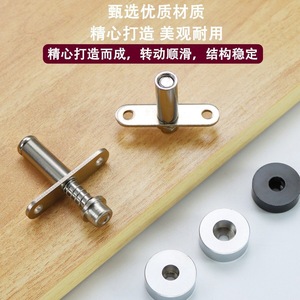แกนหมุนประตูหน้าต่างไม้แบบสากล สีดำ อุปกรณ์ฮาร์ดแวร์แกนกลาง - Product Image 4