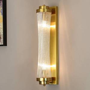 <span class=keywords><strong>Applique</strong></span> murale en verre transparent de luxe longue couloir doré <span class=keywords><strong>applique</strong></span> murale led - Product Image 2