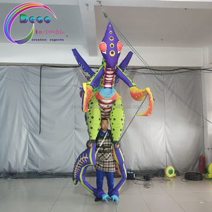 Costume de Mantis Gonflable Coloré Costume d'Insecte Gonflable Costume Gonflable Marchant - Product Image 4