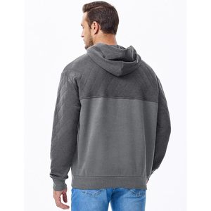 Sudadera con capucha de lana informal personalizada para hombre, sudadera cálida de manga larga con cremallera y antiarrugas, tallas XXS a XXL - Product Image 3