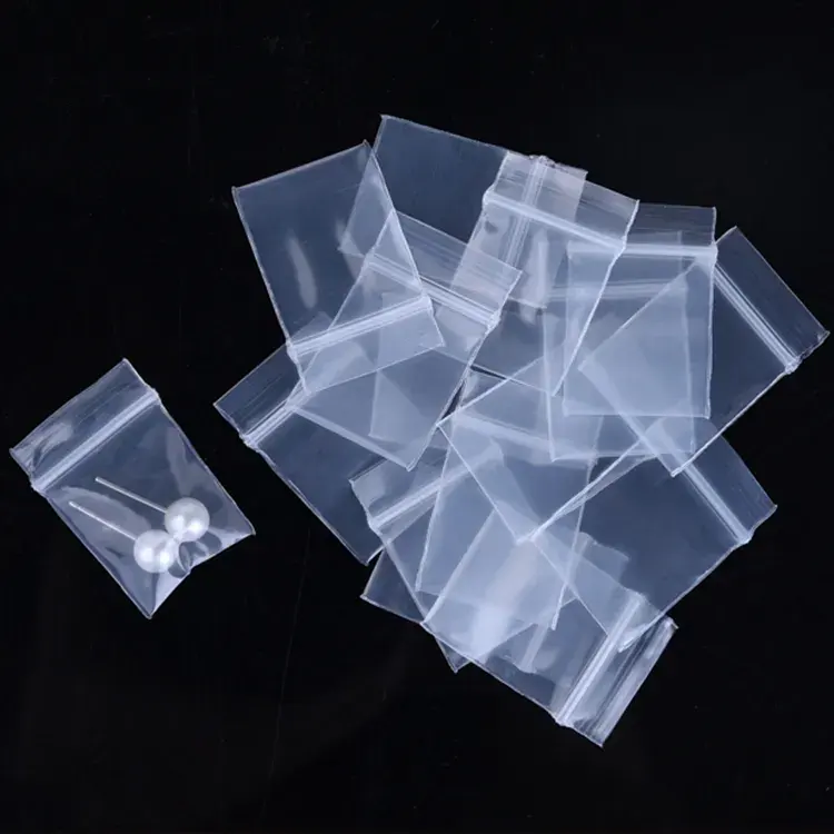 Clear Resealable Transparent Self Locking Plastic Bags For Coins, Screws, Small Items, Jewelry Supplies, Snacks, Clothing