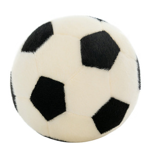 Benutzer definierte Großhandel Fußball gefüllt flauschig für dekorative Plüsch Geschenke spielen Kissen Spielzeug geeignet für Geburtstags-und Weihnachts geschenke - Product Image 1
