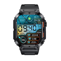 Montre connectée 2023 pour homme et femme K57Pro, étanche 100 m, robuste, grand écran HD, suivi de la forme physique, montre connectée pour Android et iOS
