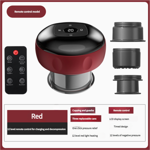 Masajeador Eléctrico Inteligente para Terapia de Ventosas con Control Remoto Inalámbrico, Recargable por USB, Material ABS, Set de Ventosas Corporales, Venta al por Mayor - Product Image 5