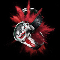 Montre à quartz TIMEARTX Joker amusante et innovante, best-seller transfrontalier, créative, lumineuse, étanche, pour homme TA-5600