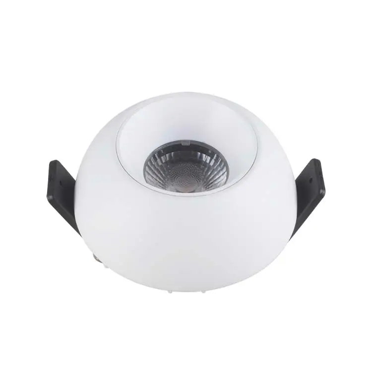 COB80 parlama önleyici otel kapalı Spot aydınlatma 12w alüminyum Led downlight ev iç gömme Spot ışık