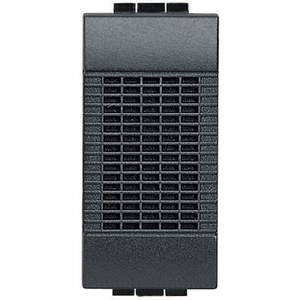 Buzzer Bticino 230V Living Line Colore Antracite Modello in Plastica L4356/230 - Product Image 2