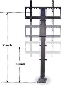 Support mural <span class=keywords><strong>TV</strong></span> <span class=keywords><strong>motorisé</strong></span> 32 "-70", Double <span class=keywords><strong>bras</strong></span>, avec télécommande murale, armoire de levage électrique, nouveau modèle - Product Image 4