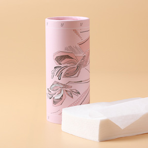 <span class=keywords><strong>Serviettes</strong></span> en papier avec Logo personnalisé Restaurant porte-papier Tube conteneur rond mouchoirs <span class=keywords><strong>de</strong></span> voiture - Product Image 3