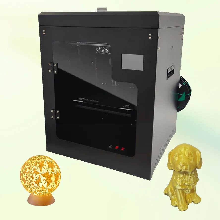 industrial automatic Metal Case high temp commercial 3d printer home use 3d printer for carbon fiber