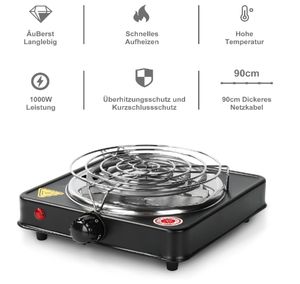 Quemador de Carbón Eléctrico Portátil de Plástico con Espejo, 110V 1000W, Multiusos, para Hookah/Shisha, con Diseño Ecológico - Product Image 3