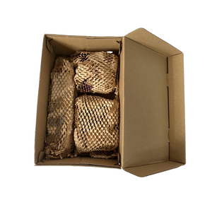 Material de embalaje de papel Kraft recubierto de rejilla en relieve tamaño personalizado fábrica Fhwa WELLSPRING - Product Image 4