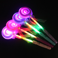 Nouvelles baguettes lumineuses tendance TikTok, bâtons lumineux amusants pour enfants, jouets de fête, pinwheels LED en plastique lumineux pour adultes