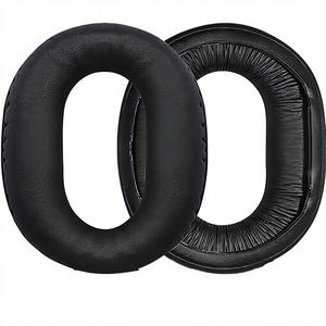 Coussinets d'oreille de remplacement Hexunchao en cuir protéiné respirant pour casques <span class=keywords><strong>Audio</strong></span> <span class=keywords><strong>Technica</strong></span> ATH-M20X M30X <span class=keywords><strong>M40X</strong></span> M50X - Product Image 4