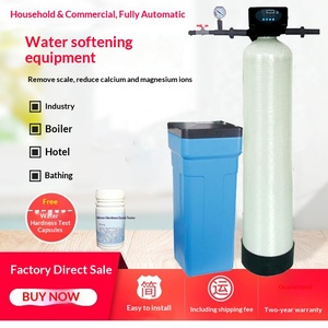 Addolcitore d'Acqua Industriale Domestico <span class=keywords><strong>per</strong></span> Caldaie/Acqua di Pozzo/da Rubinetto, <span class=keywords><strong>Filtro</strong></span> Addolcitore 500L/h, Rimuove il Calcare, Garanzia 5+ Anni - Product Image 4