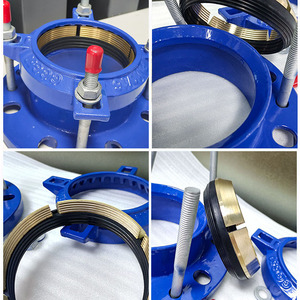 Online Wholesale Supplier Universal Pipe Joint Ductile Iron PVC Quick <strong>Flange</strong> Cast Iron Adaptor - Product Image 3