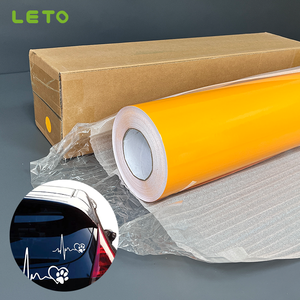 Vinyle de coupe de couleur rouleau d'autocollant de coupe brillant <span class=keywords><strong>film</strong></span> de vinyle pour traceur matériaux d'affiche de vinyle auto-adhésifs - Product Image 3
