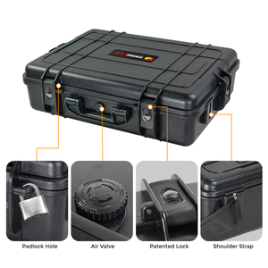 Étui de <span class=keywords><strong>transport</strong></span> et de protection pour équipement médical en ABS durable, grand étui rigide en plastique, étuis à outils professionnels - Product Image 3