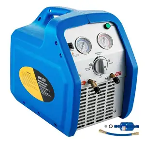 Mini unidade de recuperação de gás do refrigerante, portátil, cilindro único, 3/4hp, máquina de recuperação de refrigerante vrr12l/VRR12L-OS