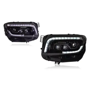 ชุดไฟหน้า LED 12V 6000K สำหรับรถเบนซ์ GLB ปี 2020-2022 พร้อมไฟ DRL และไฟเลี้ยวแบบไดนามิก - Product Image 6