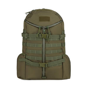 Sac à dos tactique double extérieur Doublure en polyester Fermeture à glissière Aventure Camping Randonnée Cyclisme Trekking Voyage Chasse - Product Image 2