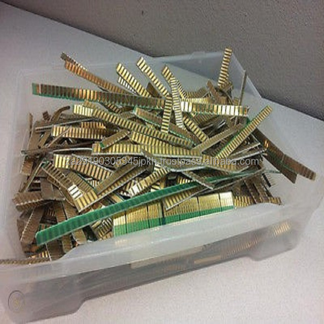 Wholesale CPU Scrap Intel 486 & 386 Gold Pin Trimmed Fingers Computer Ram Scrap Ceramic Processor Scrap-for Recycling