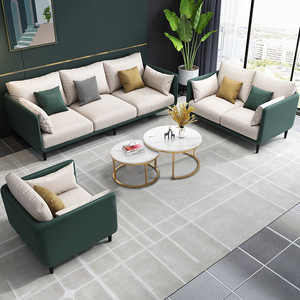 [Brand] Fabric <b>Sofa</b> U-Shape Square Removable Washable <b>Foam</b> Filling Modern Living Room <b>Sofa</b> - Product Image 3