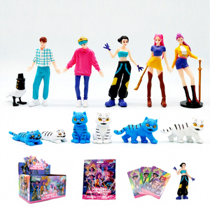 Figur Mainan PVC KPop Demon Hunter Saja Boy Baru Datang, Patung Kecil Kotak Misteri - Product Image 1