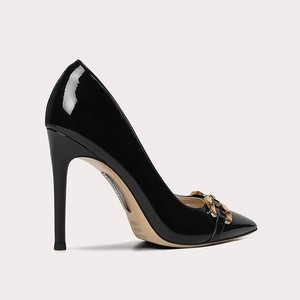 Chaussures à talons hauts élégantes en cuir pour femmes Lily Wei, talons aiguilles, chaussures de mariée, bout pointu, grandes tailles - Product Image 2