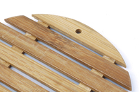 Set de table rond en bambou