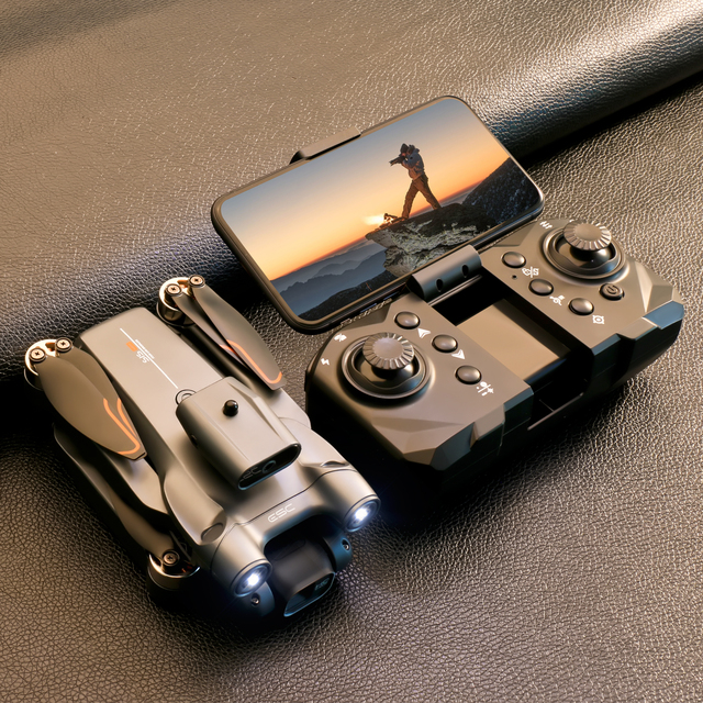 ZongX Optical Flow Brushless Folding Drone with Dual-lens WIFI Aerial Photography Mini Drone