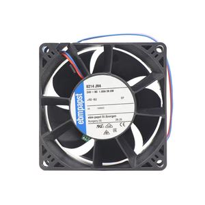 Ventilador Compacto ebmpapst 8214JH4 24V DC 38W 80x80x38 mm 8cm  222m3/h 14000 RPM con Rodamiento de Bolas, Módulo de Potencia Inverter, Ventilador Axial de Refrigeración - Product Image 1