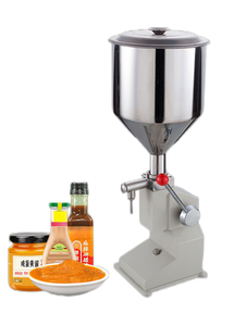 Machine de remplissage de liquide manuelle semi-automatique Petites bouteilles Confiture Grain Beurre d'arachide Chimique Médical <span class=keywords><strong>Construction</strong></span> métallique durable - Product Image 4