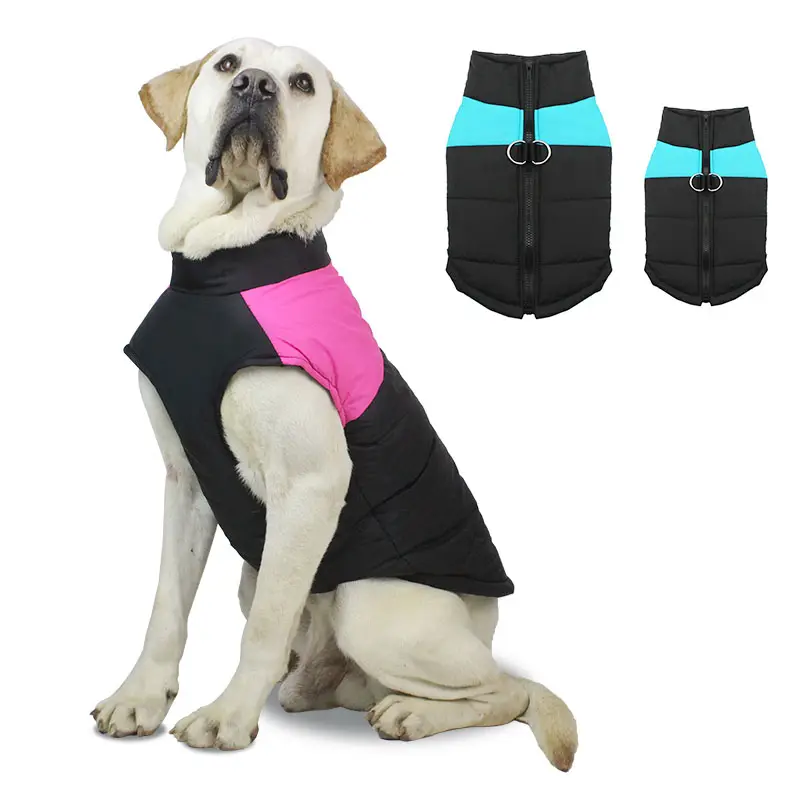 Wholesale Pet Puppy Dog Winter Clothes Waterproof Large Dog Coats and Jackets