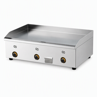 Équipements de barbecue professionnels pour restaurants, gril à gaz GPL commercial en acier inoxydable, fournisseur de grils à gaz