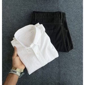 <span class=keywords><strong>Camicia</strong></span> da <span class=keywords><strong>Uomo</strong></span> 100% <span class=keywords><strong>Lino</strong></span> a Maniche Lunghe, Casual, Tinta Unita, Traspirante, in Puro <span class=keywords><strong>Lino</strong></span> - Product Image 5