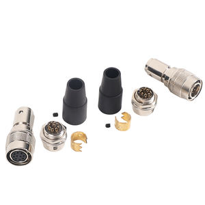 Connettori PCB Circolari a <span class=keywords><strong>10</strong></span> Posizioni, Connettore Maschio con <span class=keywords><strong>Pin</strong></span> a Saldare HR10A-10J-10P, Installazione Libera in Linea - Product Image 2