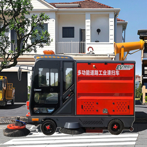 มอเตอร์ขับเคลื่อนถนน 48V ควบคุมด้วยระบบ Smart CAN-Bus ระยะทางวิ่ง 400 กม. ใช้งานหน้าจอสัมผัส ความกว้างการกวาด 2500 มม. กำลังไฟ 3000 วัตต์ โครงสร้างเหล็กหนาพิเศษ - Product Image 4