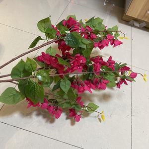 YAYUN J-1331 Gros Mariage Décor Extérieur Rose Artificielle Bougainvillier <span class=keywords><strong>Fleur</strong></span> Avec Tige - Product Image 4