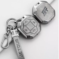 Accessoires de mode 2024, étui pour clés en cuir et alliage de zinc pour Jetour T2 Traveler
